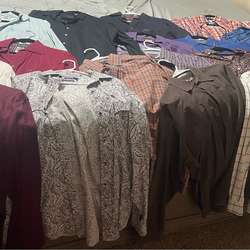 Men's Assorted Color Shirt Collection